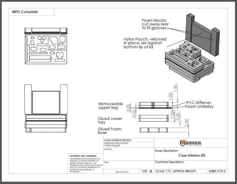 Let Boxer Show You Your Case Before It's Ever Built! CAD Design Services